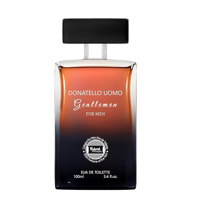Hybrid & Company Donatella Uomo Gentlemen For Men Eau De Toilette Vaporisateur Natural Spray 3.4 Fl Oz