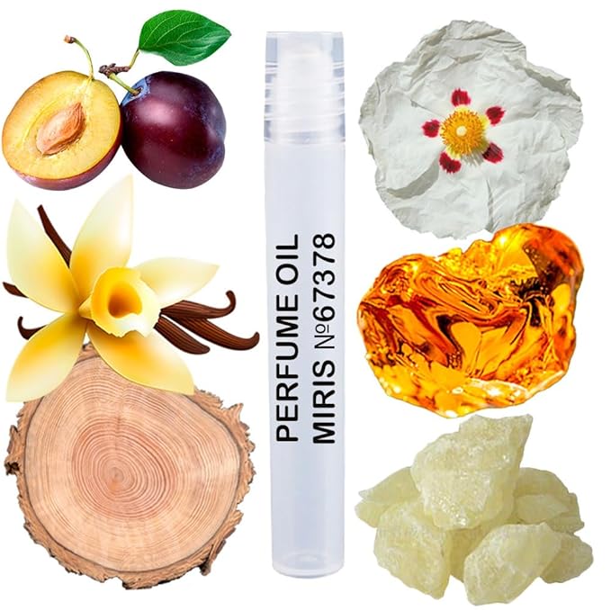 MIRIS No. 67378, Inspired by Vanille Antique, Long-Lasting Unisex Perfume Oil for Women & Men Roll-On, Rollerball 0.34 Fl Oz / 10 ml