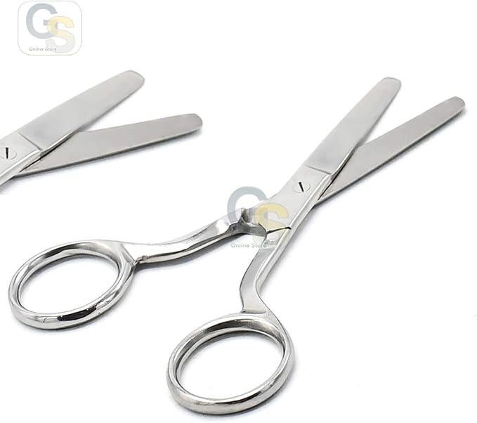 Safety Beard Mustache Moustache Nose Ear Facial Hair Scissors Baby Craft Pet
