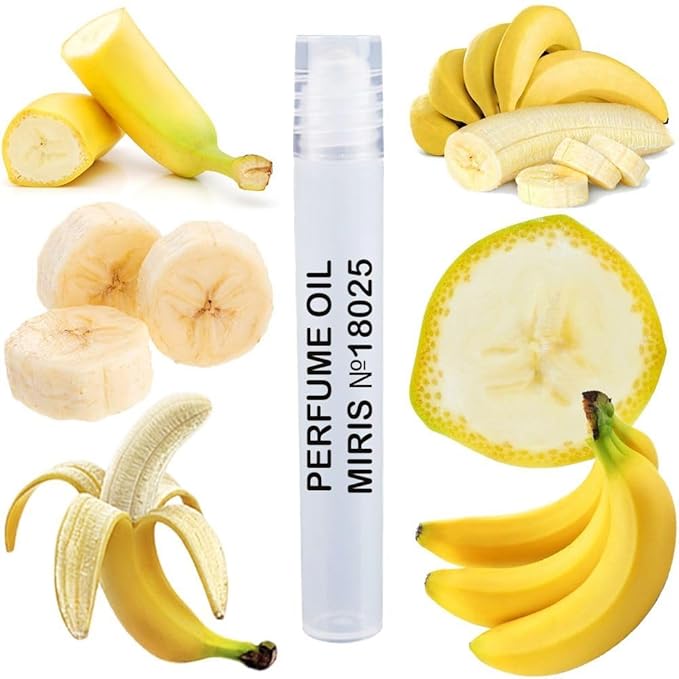 MIRIS No. 18025 Banane, Long-Lasting Unisex Perfume Oil for Women & Men Roll-On, Rollerball 0.34 Fl Oz / 10 ml