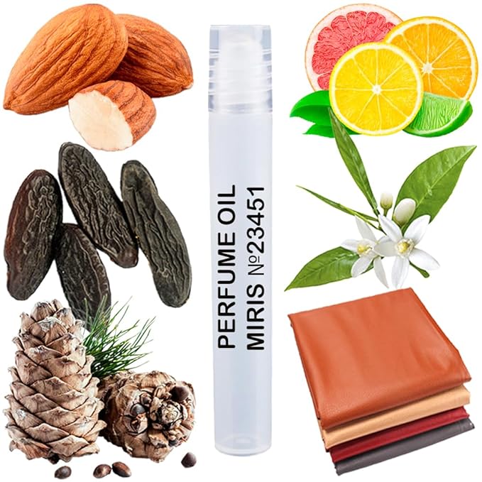 MIRIS No. 23451, Inspired by L'Homme Ideal, Long-Lasting Perfume Oil for Men Roll-On, Rollerball 0.34 Fl Oz / 10 ml