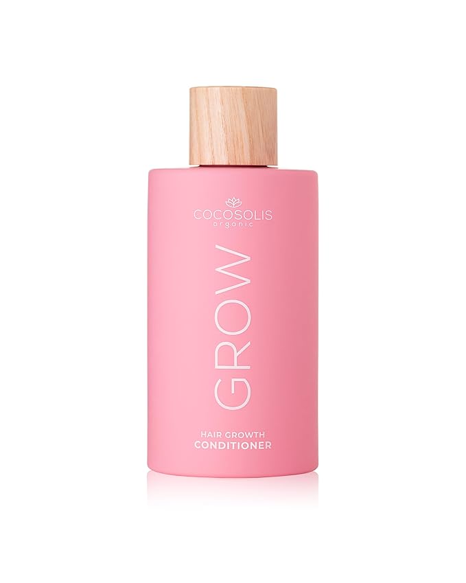 COCOSOLIS GROW Conditioner | Deep Hydration & Strength for Thinning or Dry Hair | Vegan - 8 fl oz