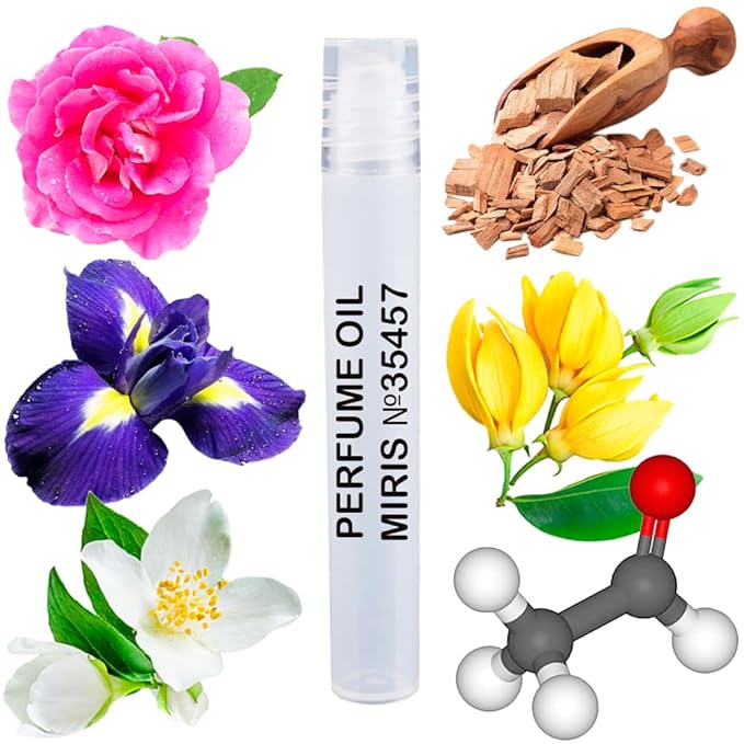 MIRIS No. 35457, Inspired by Number 5, Long-Lasting Perfume Oil for Women Roll-On, Rollerball 0.34 Fl Oz / 10 ml