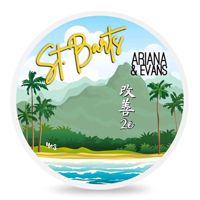 Ariana & Evans Shaving Soap, St. Barts