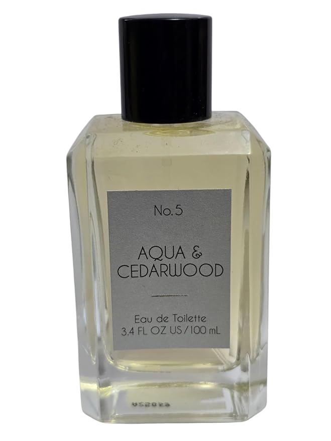 Tru Fragrance Aqua & Cedarwood Men's Eau De Toilette 3.4 fl oz Unboxed