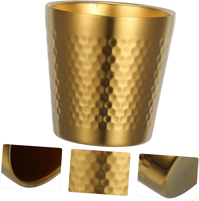 Stainless Steel Shaving Bowl Durable Shaving Tool for Men Stylish Hammered Design for Shaving Soap for Daily Use Any Bathroom Decor