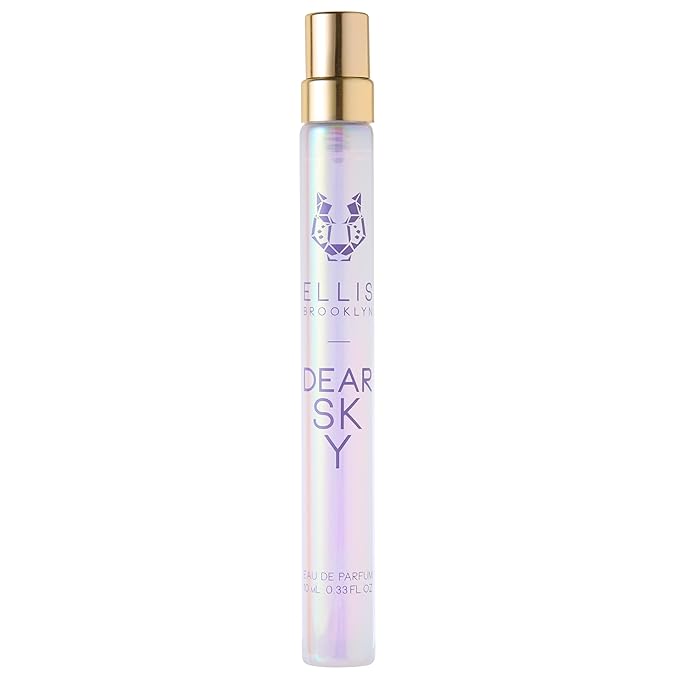 Ellis Brooklyn DEAR SKY Eau de Parfum – Fruity Floral Perfume for Women, Honeydew Melon, White Peony & Upcycled Cedarwood, Clean, Vegan, Cruelty-Free Fragrance, Made in the USA, 10ml / 0.33oz