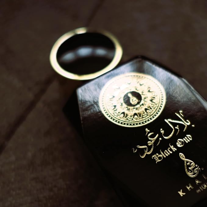 Maison d'Orient Black Oud Eau de Parfum 3.4 oz - Intense Dark Oud Perfume with Smoky Woody Accords Unisex loved for its long lasting trail and compliment catching aroma