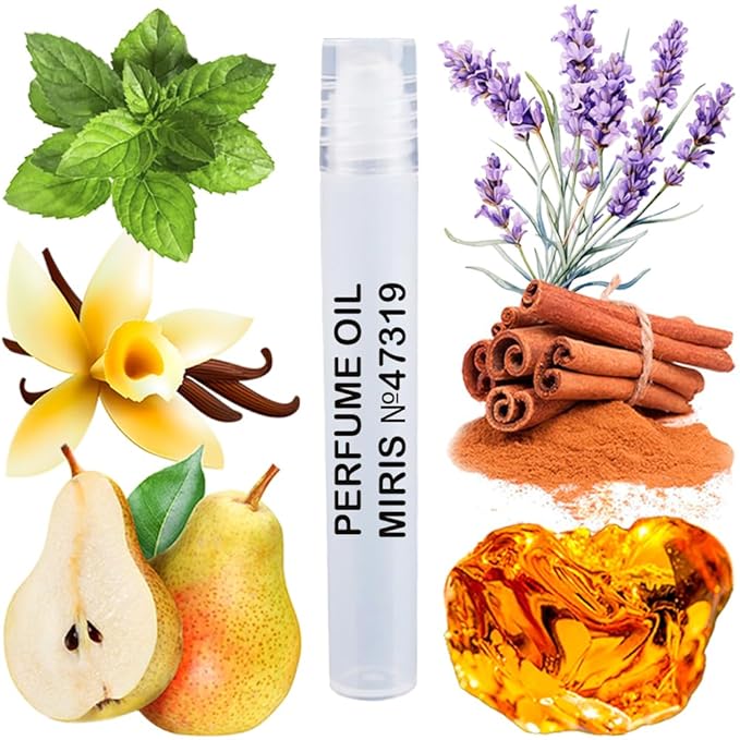 MIRIS No. 47319, Inspired by Ultra Male, Long-Lasting Perfume Oil for Men Roll-On, Rollerball 0.34 Fl Oz / 10 ml