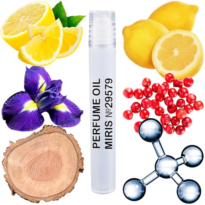 MIRIS No. 29579, Inspired by Escent 01, Long-Lasting Unisex Perfume Oil for Women & Men Roll-On, Rollerball 0.34 Fl Oz / 10 ml