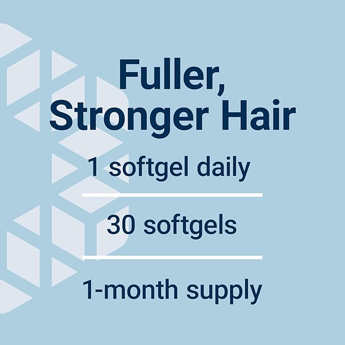 Life Extension Hair Growth for Women, hair growth supplement, fullness and density, Ceramosides™, VI-SPO®, non-GMO, 1-daily, gluten-free, 30 softgels