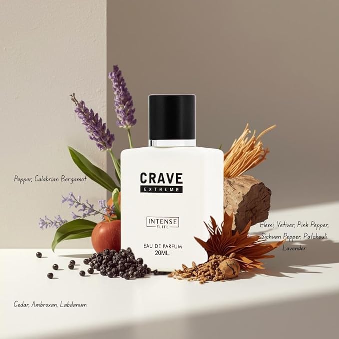 INTENSE ELITE Crave Extreme Eau de Parfum Spray 20ml (0.6 oz)
