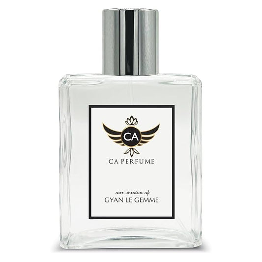 CA Perfume Impression of Gyan Le Gemme for Men Amber Woody Scent Long Lasting Cologne for Men Signature Scent for Day and Night Wear 3.4 Fl Oz 100ml