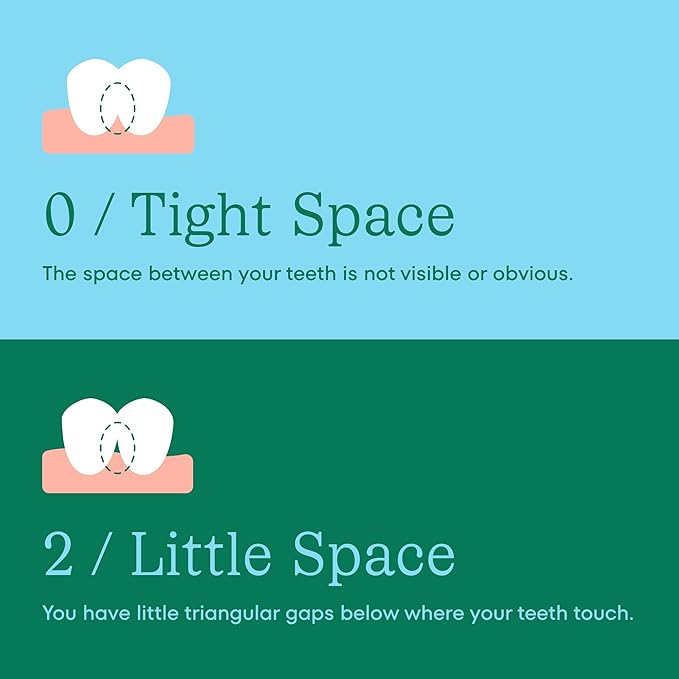 Cocolab Great Gums Brush, Soft Interdental Brushes for Tight Spaces Between Teeth, Dental Floss Picks for Effective Teeth Cleaning and Oral Care, Suitable for Braces, Size 0, 25 Count