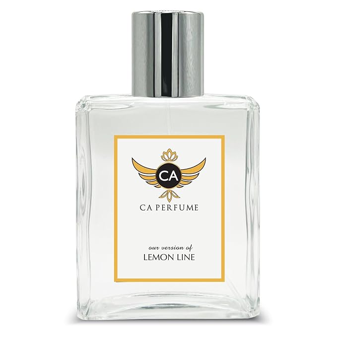 CA Perfume Impression of Lemon Line For Unisex Citrus Aromatic Fragrance Long Lasting Perfume Eau De Parfum 3.4 Fl Oz 100ml