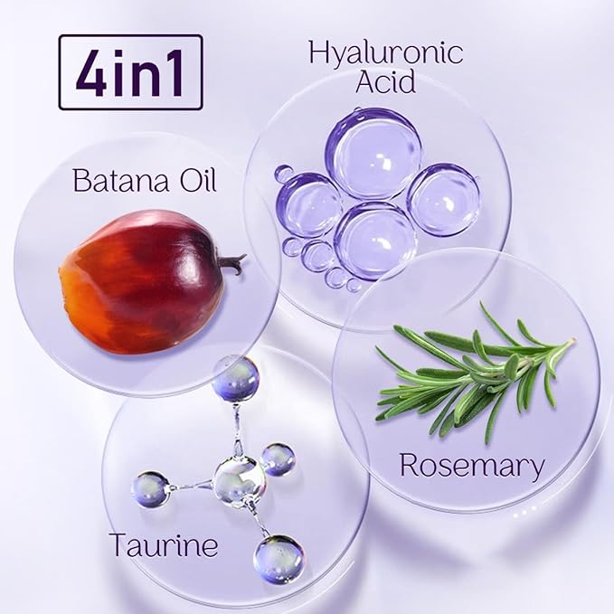 Batana Oil for Hair Growth,100% Pure & Batana Oil,Enhances Hair Thickness, Prevents Hair Loss,Repairs Damaged Hair Cosmetic Scalp Mask for Men & Women (1 Pcs)