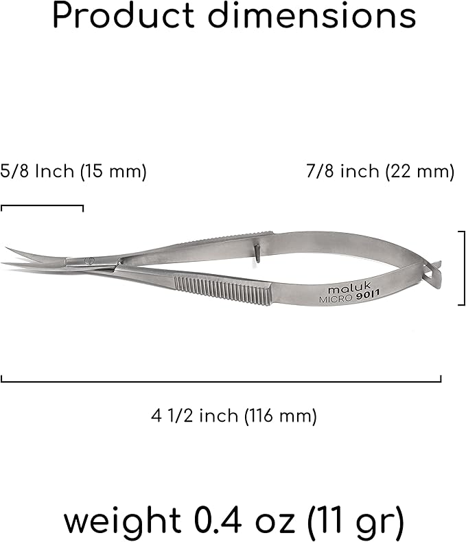 Professional Cuticle Scissors Maluk Micro