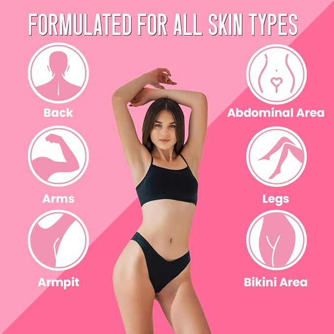Miss Cire Pink Hard Wax Beads - Painless Hair Removal Peel-Off Wax - No Strips Needed - Low Melting Point - Creamy Texture - For Face and Body - Mademoiselle - For Sensitive Skin - 8oz