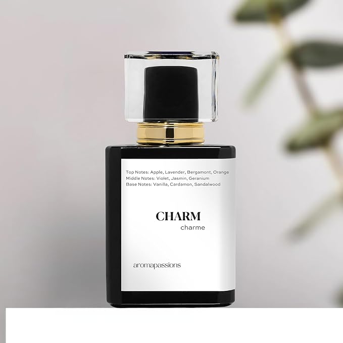CHARM | Inspired by Parfums De MRLY LAYTON | Pheromone Perfume for Men and Women | Extrait De Parfum | Long Lasting Dupe Clone Perfume Cologne | Essential Oil Fragrance | (50 ml / 1.7 Fl Oz)