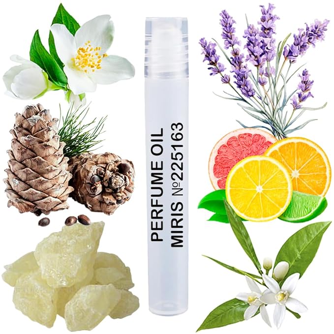 MIRIS No. 225163, Inspired by Aqua Gold, Long-Lasting Unisex Perfume Oil for Women & Men Roll-On, Rollerball 0.34 Fl Oz / 10 ml