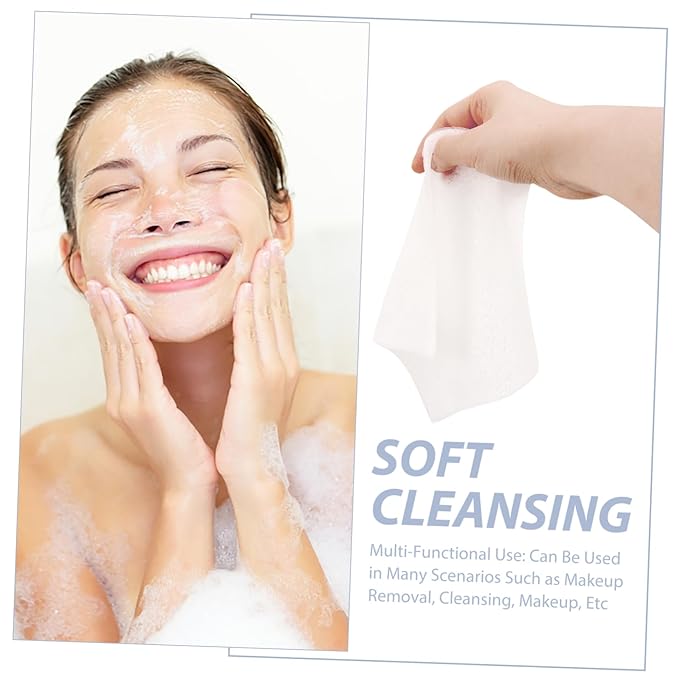 Vaguelly Gentle Makeup Remover Towel Pore Scraper Face Scrubber for Man Face Scrubbers