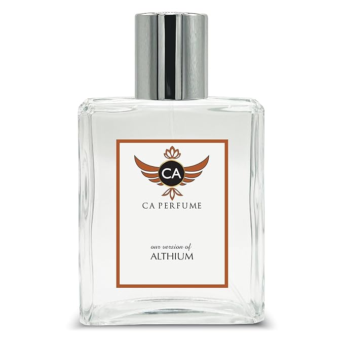 CA Perfume Impression of Althium For Men Oriental Vanilla Fragrance Long Lasting Mens Perfume Eau De Parfum 3.4 Fl Oz 100ml