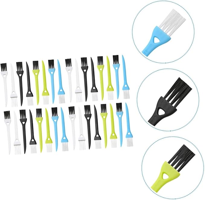 Beavorty 72pcs Shaver Cleaning Brushes Versatile Cleaner for Hard Reach Spaces for Electric Shaver Clipper Trimmer and Household Appliances