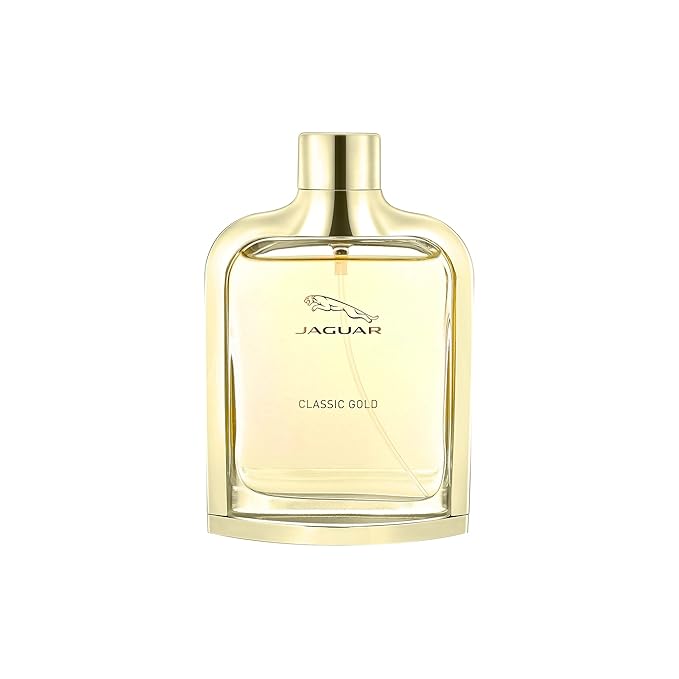 Jaguar Classic Gold Eau de Toilette Spray for Men, 3.4 Ounce