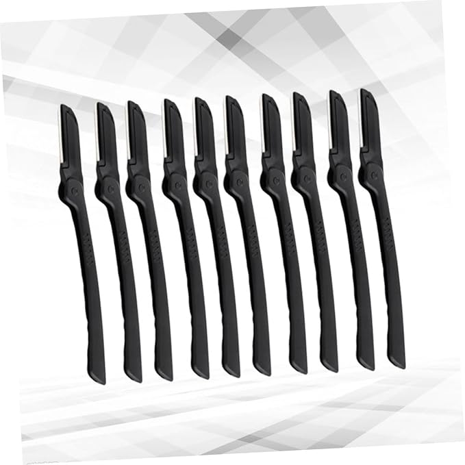 10pcs Portable Eyebrow Trimmer Eyebrow for Precise Grooming Travel-friendly Makeup Tool for Use