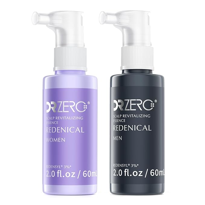 DR ZERO 3% Redensyl Hair Growth Serum, Hair Scalp Serum Spray for Hair Loss and Regrowth, Clinically Tested for Hair Thinning Therapy and Scalp Care, Japanese Hair Treatment