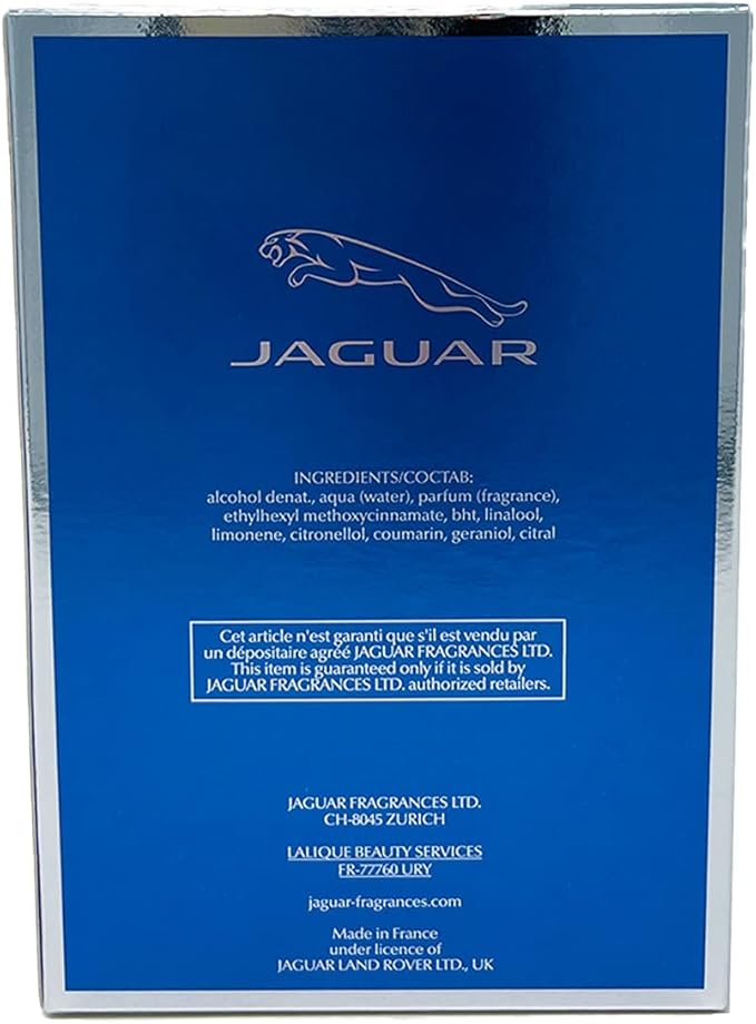 Jaguar Blue 3.4 oz. Eau De Toilette Spray Men