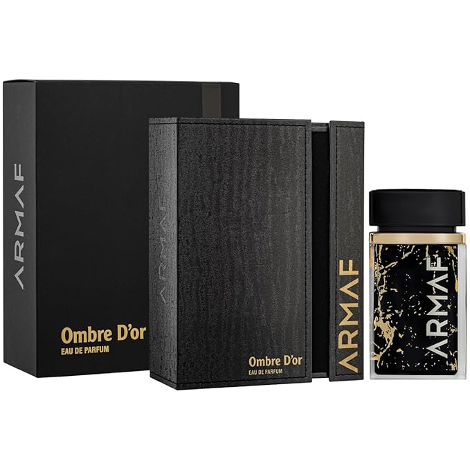 Armaf Ombre D’Or – Spicy, Floral, Woody – Eau de Parfum Spray Long-Lasting Fragrance for Unisex, 2.5 Ounce / 75 ml