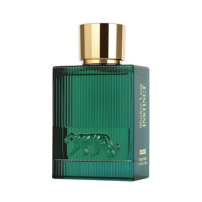 Shadow Leap - Instinct Eau De Parfum, Long-Lasting Spicy Woody Vanilla Perfumes for Men or Women, Vegan, Paraben-Free, Unisex - 100ml | 3.4 fl. oz + 2ml Samples