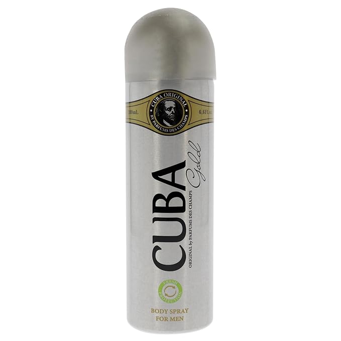 Cuba Cuba Gold Men Body Spray 6.6 oz
