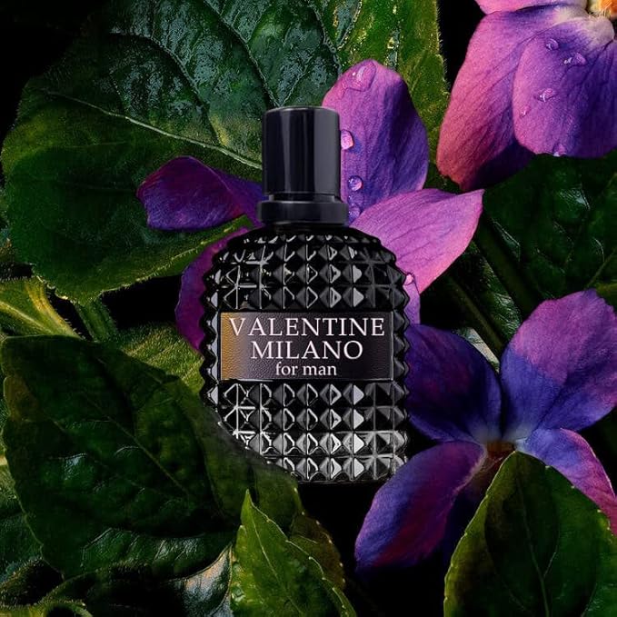Perfume for Men Valentine Milano Eau de Toilette Natural Spray Men Cologne Masculine Scent 3.4 Fl Oz/100ML 3Pack