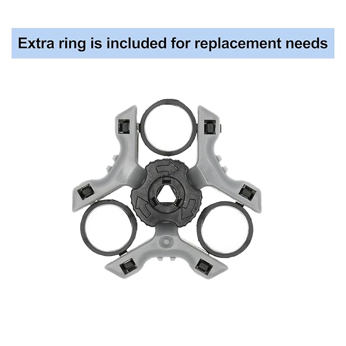 SH30 Replacement Heads Compatible with Philips Norelco Shaver Series 3000, 2000, 1000 and S3243, 3pcs Blades With 1pcs retaining ring