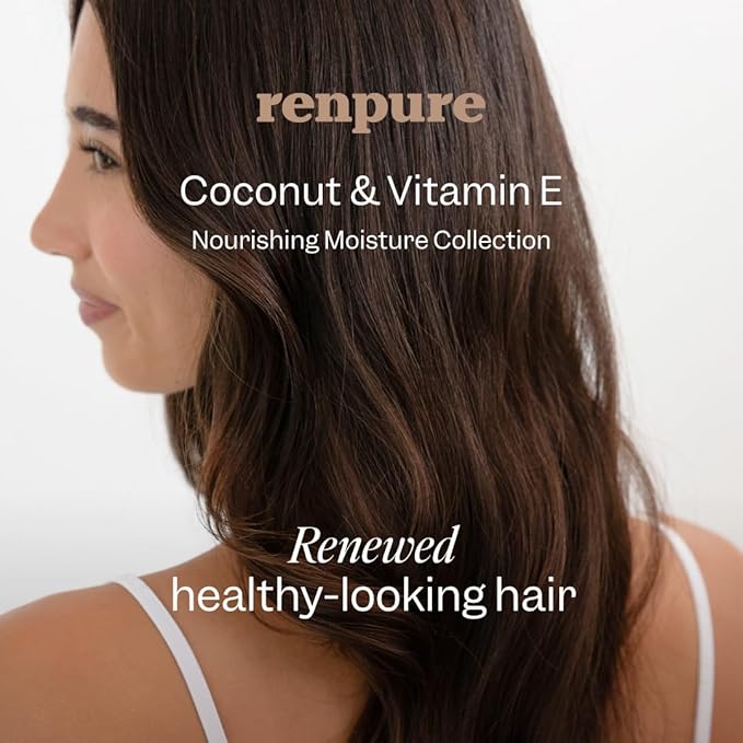 Renpure, Shampoo Coconut And Vitamin E, 24 Ounce