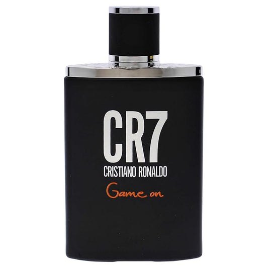 Cristiano Ronaldo CR7 Game On - Aromatic Fragrance For Men - Woody And Alluring Scent - Tropical And Dense Essence - A Dark And Sophisticated Aesthetic - Bold And Long Wearing - 1.7 Oz EDT Spray