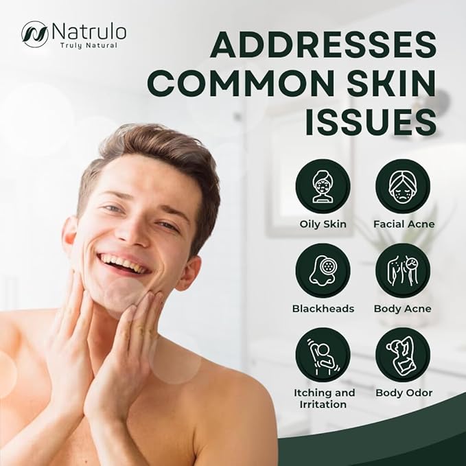 Tea Tree Soap – Natural Defense Tea Tree Oil Wash Bar for Face & Body – Remedy Soap Fights Acne, Skin Irritation, and Prevents Breakouts – Deeply Cleansing, Hydrating Cleanser for Calm, Fresh Skin