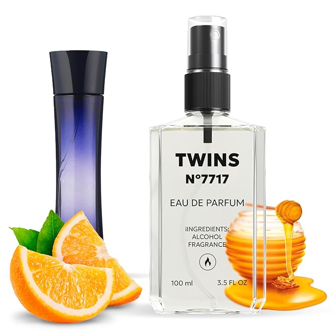 TWINS Impression of Code For Women | Perfume for Women Eau de Parfum | No.7717 | 3.4 Fl Oz / 100 ml