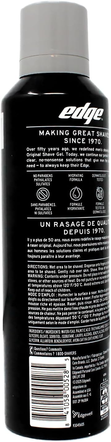 Edge Ultra Sensitive Shave gel, 7 Ounce (Pack of 2)