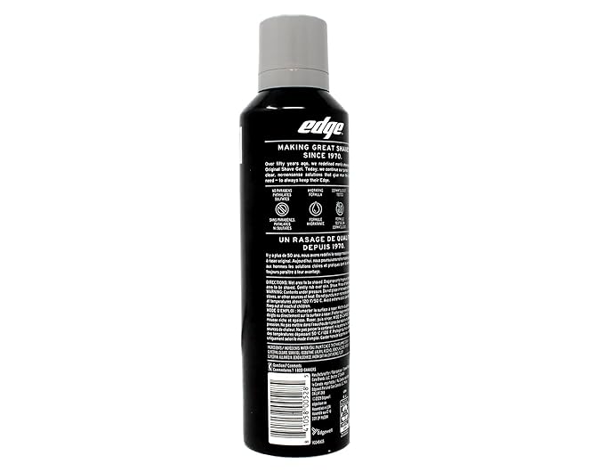 Edge Shave Gel, Fragrance Free, Ultra Sensitive 7 oz (Pack of 8)