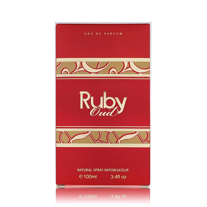 Ruby Oud - Long Lasting Perfume for Women - Oud Cologne for Men - Rose, Woody Fragrances - Women's Perfume - Mens Cologne - 3.4 oz