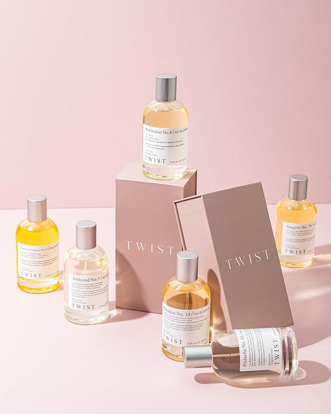 Twist Love Sick No. 157 - Inspired by DG Devotion, Long-Lasting Perfume for Women, Vegan, Clean Ingredients, Candied Lemon & Vanilla Fragrance – Spray 100 ml | 3.4 fl. oz.