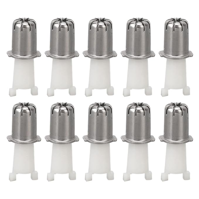 Nose Hair Trimmer Replacement Blades,Nose Hair Trimmer Blades,Nose Hair Trimmer Head, 10pcs Portable Universal Replacement Clipper Blade Heads for Fitting and Easy Cleaning, Daily Storage and Travel