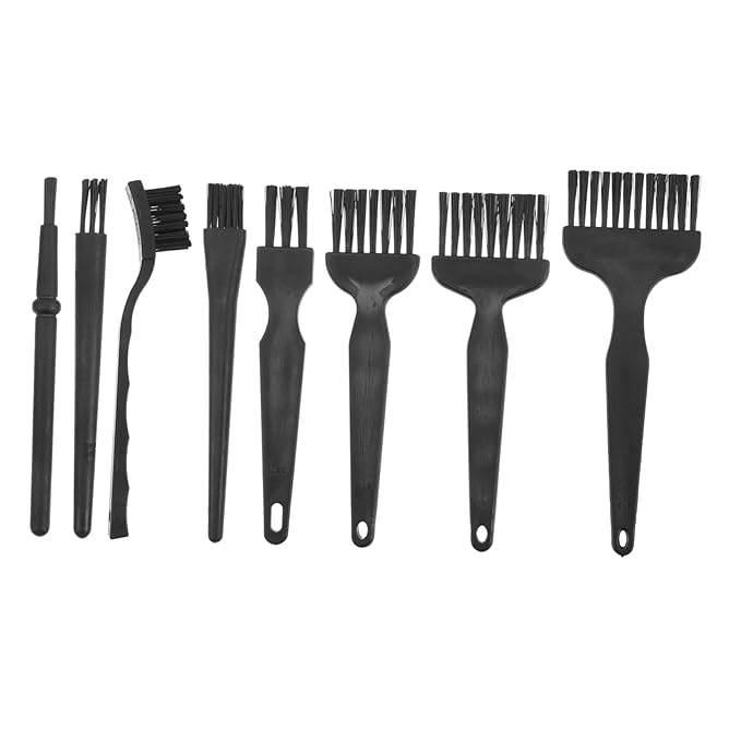 8pcs Razor Cleaning Brushes Durable Non-slip Electric Shaver Cleaning Tools for Stubble Removal and Trimmer Maintenance Compact for Daily Use