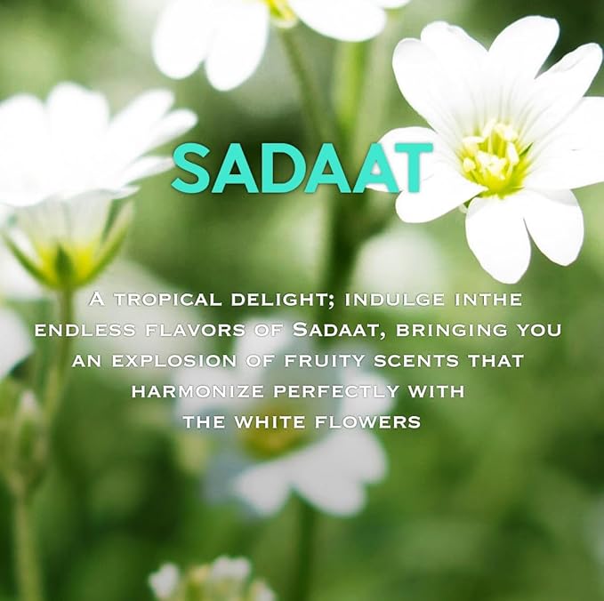 Naseem Sadaat Aqua Perfume 80ml - A Fresh and Elegant Eau De Parfum for Men & Women - Features a Subtle Tone with Long-Lasting Fragrance Perfect for Daily Wear & Special Occasions