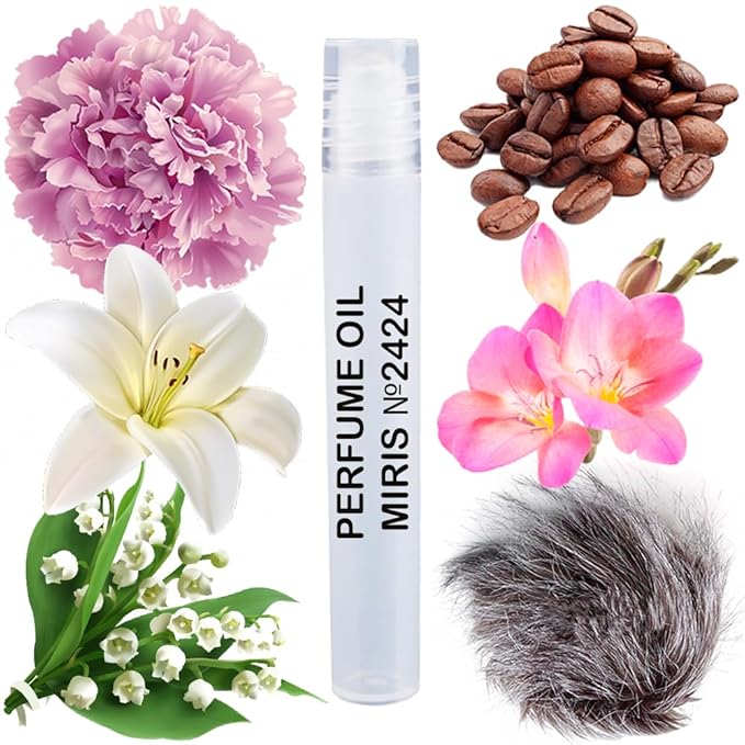 MIRIS No. 2424, Inspired by Noa, Long-Lasting Perfume Oil for Women Roll-On, Rollerball 0.34 Fl Oz / 10 ml