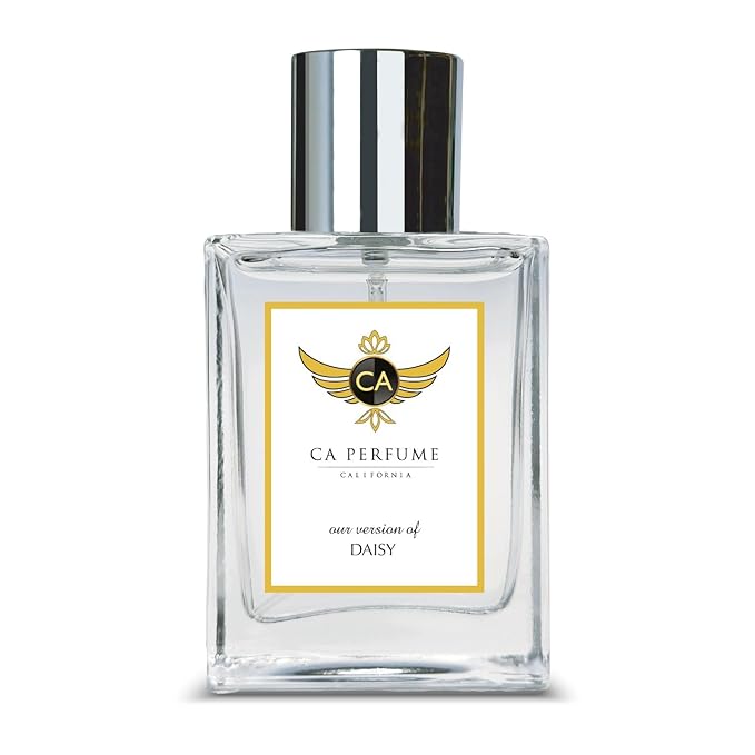 CA Perfume Impression of Daisy for Women Floral Woody Musk Fragrance Long Lasting Perfumes for Women Eau De Parfum 1.7 Fl Oz 50ml