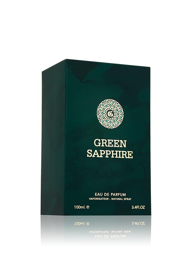 Fragrance World Green Sapphire Eau De Parfum 100ml 3.4 FL OZ | Unisex